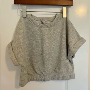 Forever 21 Light Gray Knit Top